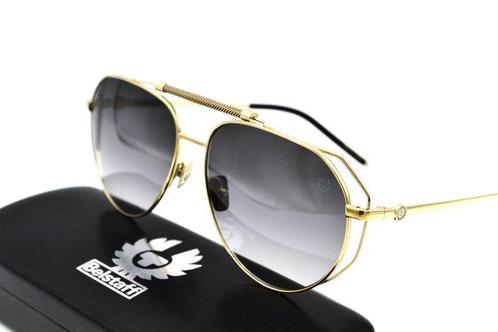 Belstaff - Made in Japan - LEGEND - Aviator Gold Titanium, Handtassen en Accessoires, Zonnebrillen en Brillen | Dames