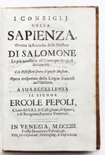 Re Salomone - Massime - 1703