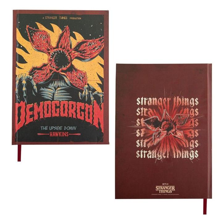 Stranger Things Demogorgon Notebook, Verzamelen, Film en Tv, Ophalen of Verzenden