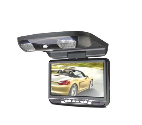 Écran de Toit Plafond 9 Pouces Hd Usb Sd Dvd Couleur Noir, Auto diversen, Autoradio's, Verzenden