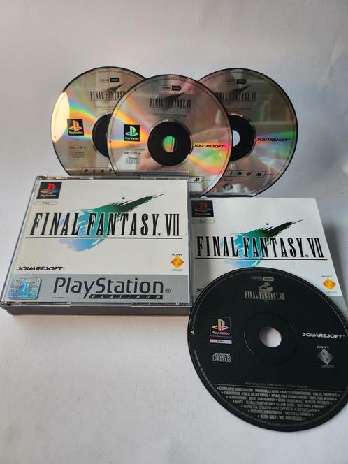 Final Fantasy VII Platinum Playstation 1, Consoles de jeu & Jeux vidéo, Jeux | Sony PlayStation 1, Enlèvement ou Envoi