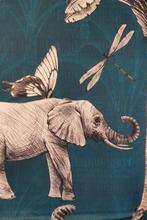 Exclusieve Liberty-stof, lichtgewicht petrolkleur -