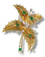 Cartier - Broche - 18 karaat Geel goud, Cartier 18K Gouden &, Handtassen en Accessoires, Antieke sieraden