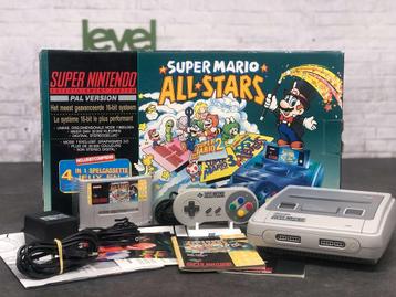 Super Nintendo SNES Console + Super Mario All Stars beschikbaar voor biedingen