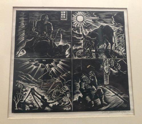 Jakob Steinhardt (1887–1968) - Judaismus - Chad Gadjah. Aus, Antiek en Kunst, Antiek | Overige Antiek