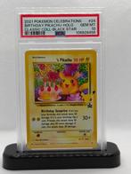 Pokémon - 1 Graded card - PSA 10 MINT Birthday Pikachu - no, Nieuw