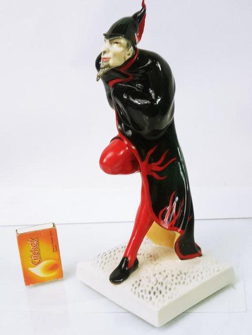 Karl Ens, Volkstedt - Beeldje - Mefisto - Porselein, Antiek en Kunst, Antiek | Glaswerk en Kristal