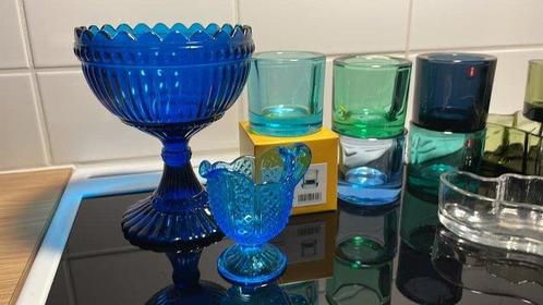Nuutajärvi-Notsjö, Iittala - Porte-bougie pour chauffe-plat, Antiek en Kunst, Antiek | Glaswerk en Kristal