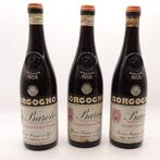 1958 Giacomo Borgogno & Figli - Barolo Riserva - 3 Flessen, Verzamelen, Nieuw