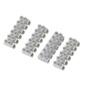 Profile lusterklem 16mm wit 4st, Doe-het-zelf en Bouw, Elektriciteit en Kabels