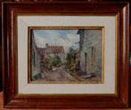 Victor Vignon (1847-1909) -  Village/ vallée de l Oise, Antiek en Kunst, Kunst | Schilderijen | Klassiek