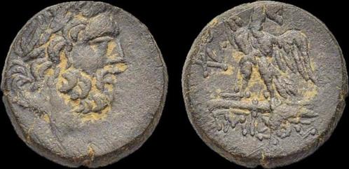 Ca 85-65bc Pontos Amisos Time of Mitradates Vi Ae20 eagle..., Postzegels en Munten, Munten en Bankbiljetten | Verzamelingen, Verzenden