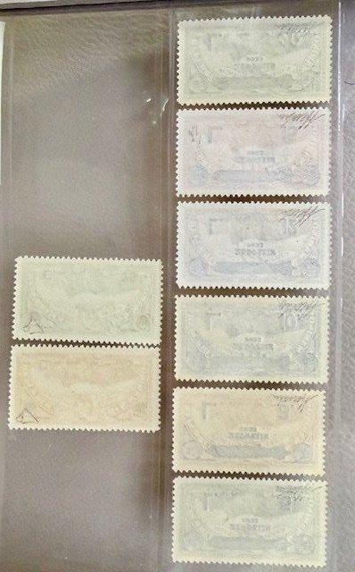 San Marino 1933/1936 - Twee complete series Luchtpost met, Postzegels en Munten, Postzegels | Europa | Italië