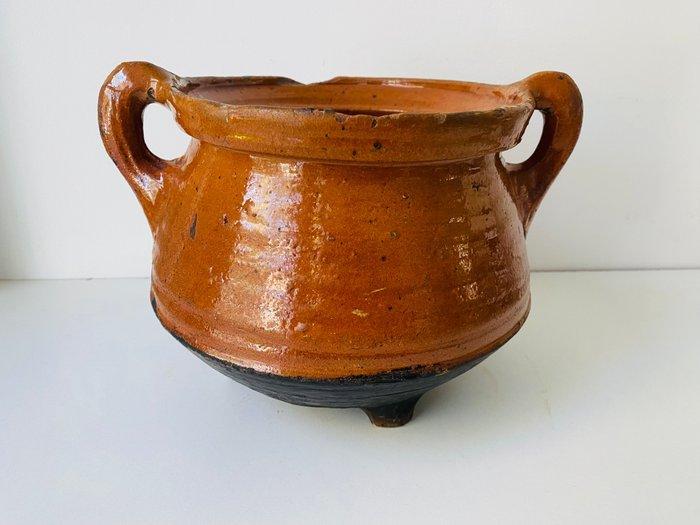 Pot - Aardewerk - Kookpot (grape), Antiek en Kunst, Antiek | Overige Antiek