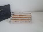 Waterman - Torsade, en métal plaqué or plume en or 18 cts,, Nieuw