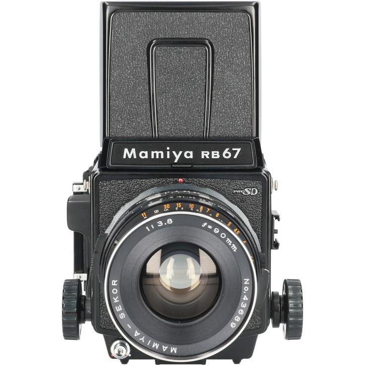Tweedehands Mamiya RB 67 ProSD met Sekor 90mm f/3.8 CM2564, Audio, Tv en Foto, Overige Audio, Tv en Foto, Gebruikt, Ophalen of Verzenden