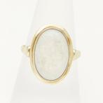 Zonder Minimumprijs - Ring - 14 karaat Geel goud Opaal, Handtassen en Accessoires, Ringen, Nieuw