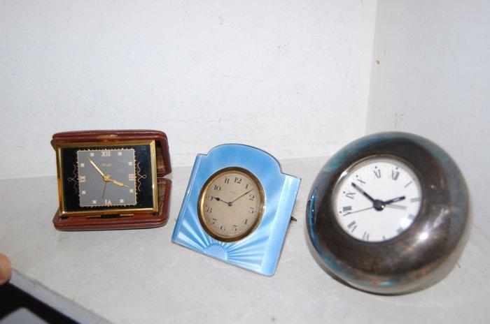Wekker (3) - Emaille - 1920-1930, Antiquités & Art, Antiquités | Horloges