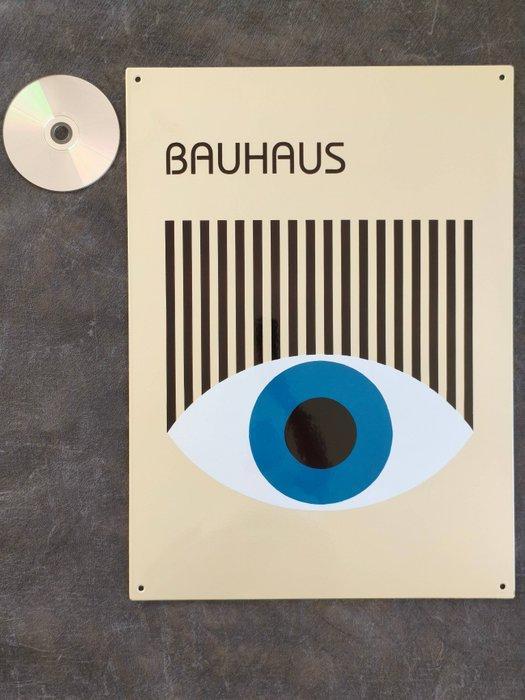 Bauhaus - enamel sign BAUHAUS Emailschild Emaille Schild, Antiek en Kunst, Antiek | Wandborden en Tegels