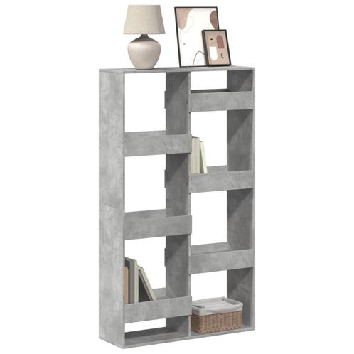 vidaXL Boekenkast 100x33x175 cm bewerkt hout betongrijs, Huis en Inrichting, Kasten | Boekenkasten, Nieuw, Verzenden