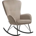 tectake Schommelstoel Swing met stalen glijders en dikke bek, Verzenden, Nieuw