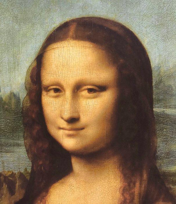 Leonardo da Vinci (1452-1519) (after) - La Gioconda (Mona, Antiek en Kunst, Kunst | Tekeningen en Fotografie