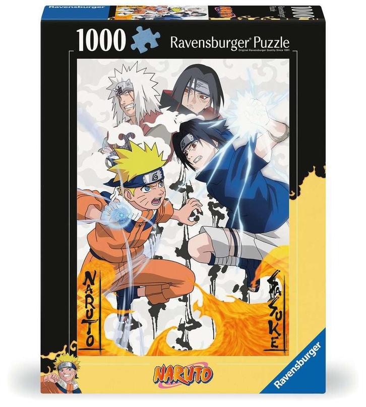 Naruto vs. Sasuke Puzzel (1000 stukken), Verzamelen, Film en Tv, Nieuw, Ophalen of Verzenden