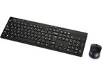 Veiling - Amazon Basics draadloos toetsenbord/muis (AZERTY), Computers en Software, Toetsenborden, Nieuw