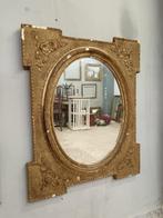 Spiegel - Hout - Spiegel van hout en goud, Antiek en Kunst