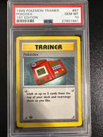 Pokémon - 1 Graded card - Pokedex 1st edition - PSA 10