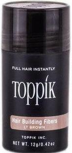 Toppik Hair Building Fibers 12gr Lichtbruin (Haarvezels), Verzenden