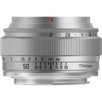 TTArtisan 50mm F2 Sony E mount Silver OUTLET, Verzenden