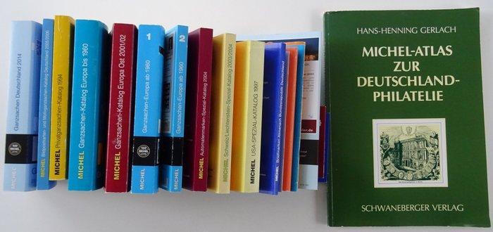 accessoires - 20 Michel speciaal catalogi en handleidingen., Postzegels en Munten, Postzegels | Amerika