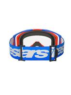 Alpinestars Vision 8 Crossbril Blauw/Oranje met Heldere Lens, Motoren, Kleding | Motorkleding, Verzenden, Nieuw met kaartje