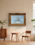 Rene Marie Dujardin (1913-2002) - Peinture d’un voilier en, Antiek en Kunst