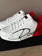 Dolce & Gabbana - Portofino Sneakers White Red - Sneakers -