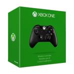 Microsoft Xbox One Controller Zwart in Doos, Games en Spelcomputers, Ophalen of Verzenden, Zo goed als nieuw