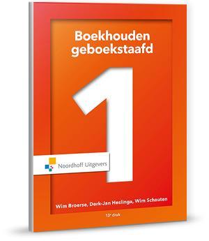 Boekhouden geboekstaafd 1 9789001878436 D.J.J. Heslinga, Boeken, Economie, Management en Marketing, Gelezen, Verzenden