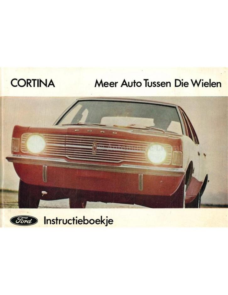 1970 FORD CORTINA INSTRUCTIEBOEKJE NEDERLANDS, Autos : Divers, Modes d'emploi & Notices d'utilisation