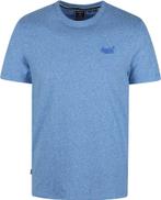 Superdry Classic T-Shirt Blauw maat Maat 48/50 (M) Heren, Verzenden