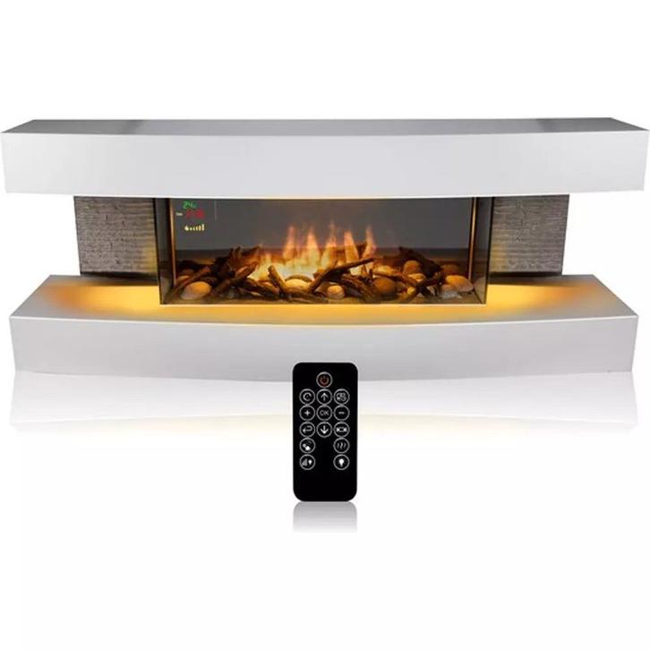 2dekans | Classic Fire Elektrische Sfeerverwarming - 2000W -, Huis en Inrichting, Kachels, Ophalen of Verzenden