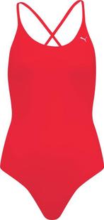 Puma V-Neck rood Dames Badpak - 1-pack - Maat L, Vêtements | Femmes, Sous-vêtements & Lingerie, Verzenden