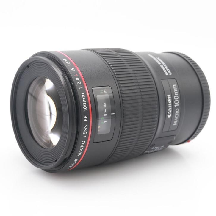 Canon EF 100mm F/2.8 L IS USM Macro | Tweedehands, Audio, Tv en Foto, Foto | Lenzen en Objectieven, Zo goed als nieuw, Verzenden