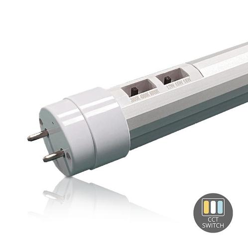 Luxar LED TL-Buis T8 120cm 12W-18W 3000K-6000K CCT-Switch, Huis en Inrichting, Lampen | Losse lampen, Nieuw, Overige fittingen