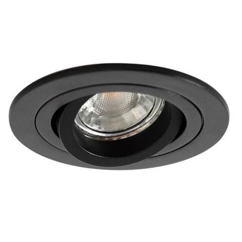 Spots inbouw Inbouwspot Lune Rond matzwart Binnenverlichting, Huis en Inrichting, Lampen | Overige, Verzenden