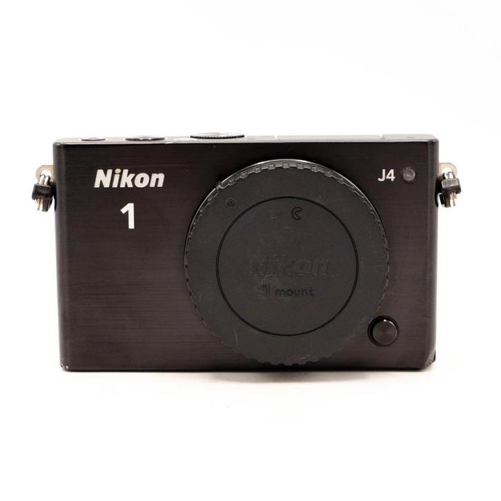 Nikon 1 J4 Camera Body Zwart (Occ), Audio, Tv en Foto, Videocamera's Digitaal, Zo goed als nieuw, Ophalen of Verzenden