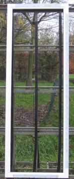 pvc raam , chassis , venster 83 x 235 wit / zwart ral 9005, Bricolage & Construction, Ophalen of Verzenden, Raamkozijn