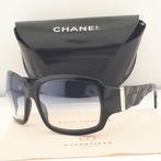 Chanel - Havana Black with Silver Tone Chanel Plate Temples, Nieuw