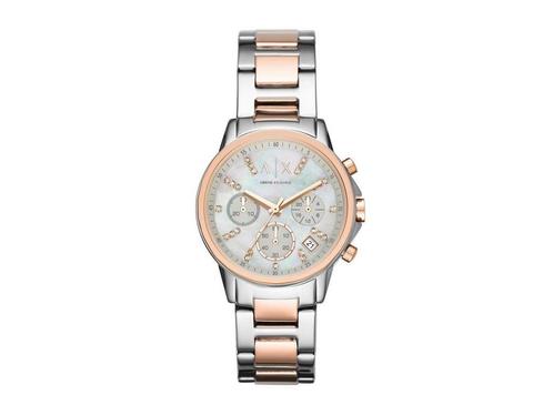 Armani Exchange AX4331 - Dameshorloge 36 mm - Roségoud en, Huis en Inrichting, Woonaccessoires | Overige, Zo goed als nieuw, Verzenden