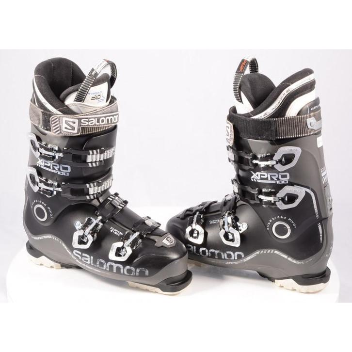 40,5 41 skischoenen SALOMON X PRO 100, OVERSIZED pivot, CUST, Sport en Fitness, Skiën en Langlaufen, Ski, Schoenen, Gebruikt, Salomon